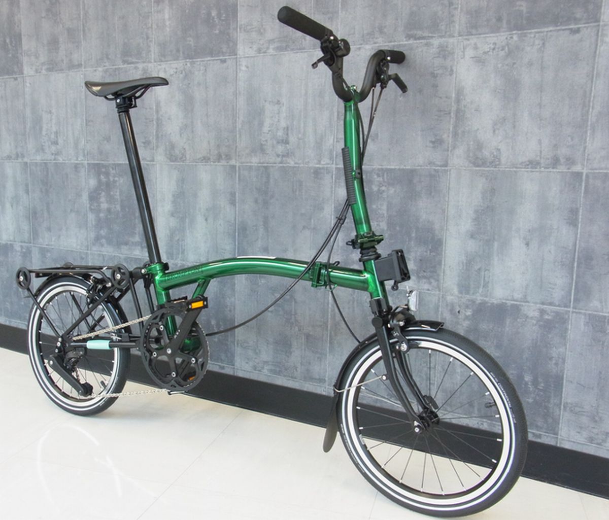 ブロンプトン Pライン4速 エメラルドラッカー ブロンプトン Pライン4速