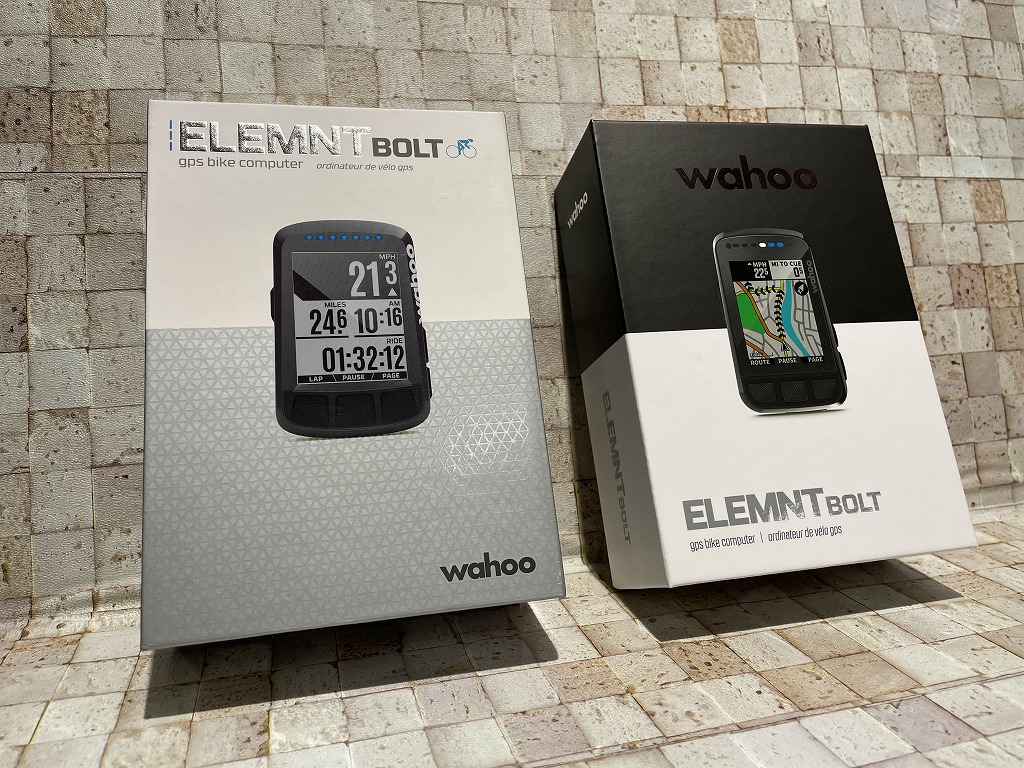 Wahoo】新旧比較！！使っていたWahooの画面が割れたので、新型のWahoo