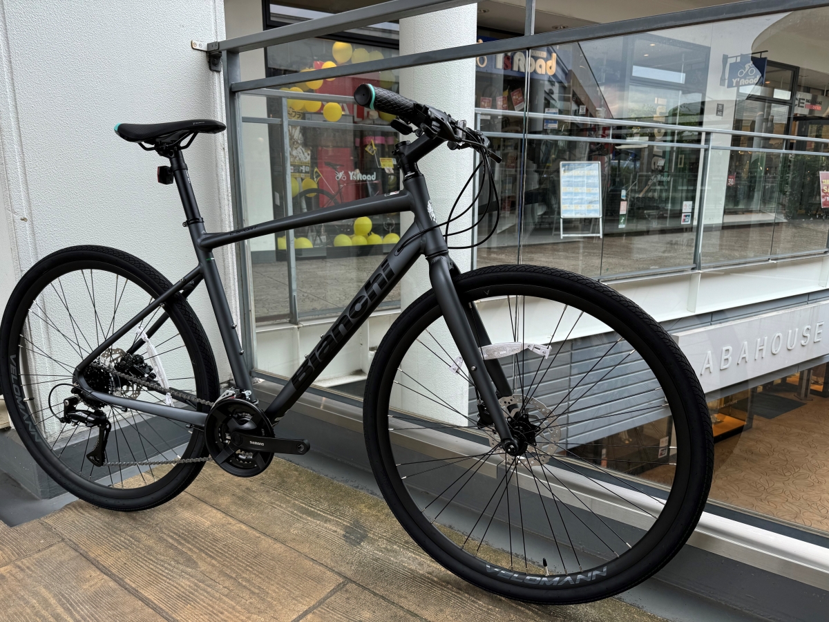 Bianchi 2024年モデル クロスバイク ディスクブレーキ 室内保管