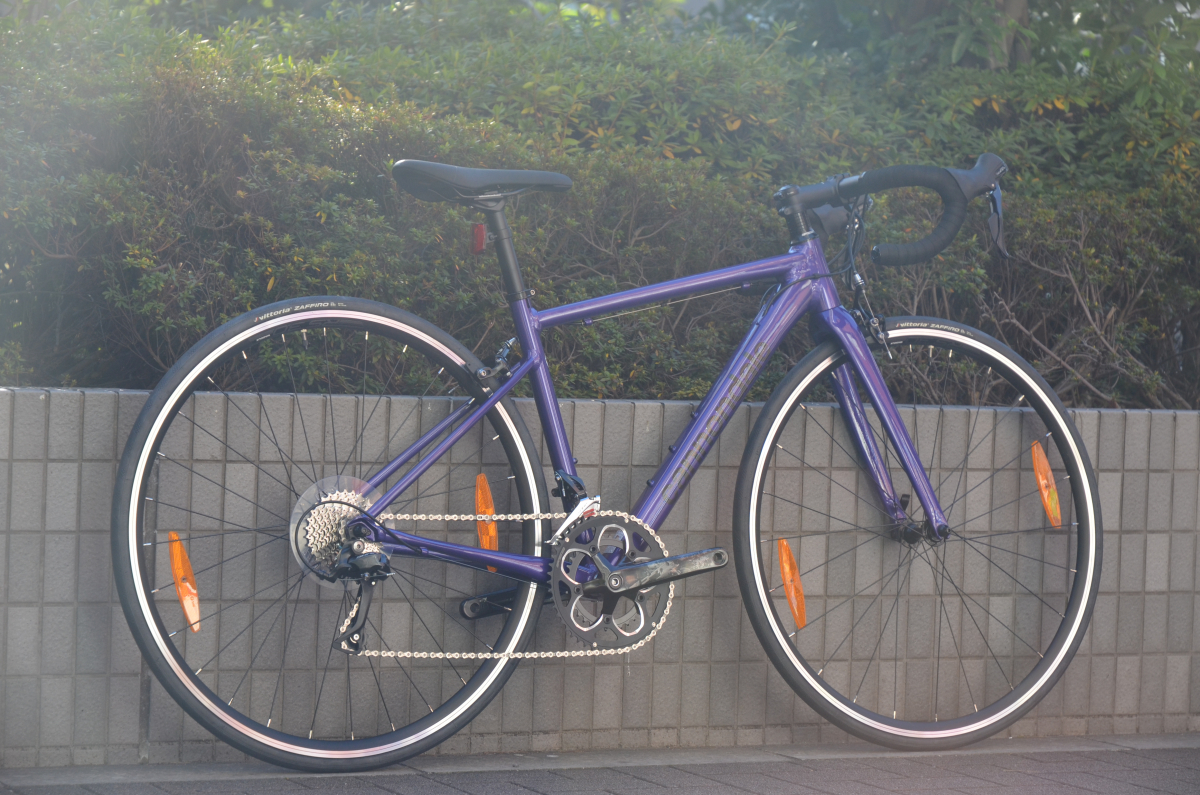 CANNONDALE】深い紫色！！ダーク系でかっこよくそしてかわいいロード