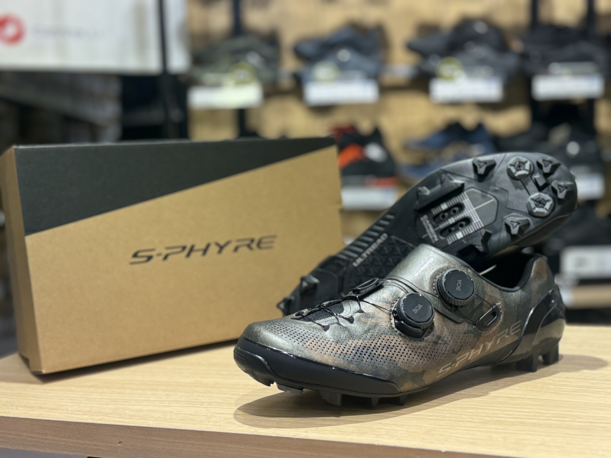 限定×S-PHYRE】シマノのXC/CX向けの最高峰SPDシューズ【S-PHYRE SH