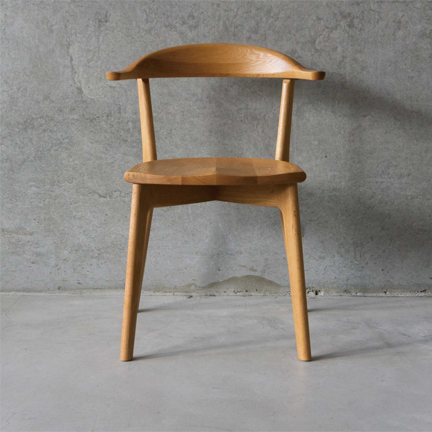 DC352-1W | REAL ichimaru アームチェア | 板座 | おしゃれな無垢家具