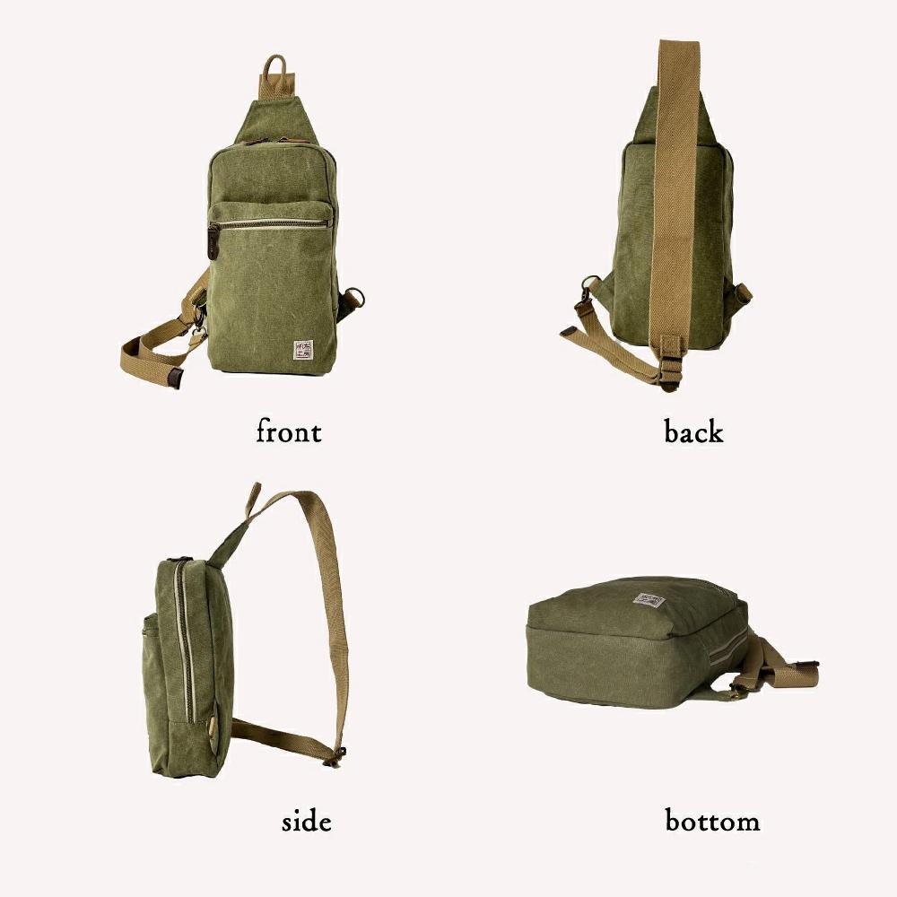 ボディバッグ 帆布工房 普段使い STROLLシリーズ 3X06｜優美社株式会社