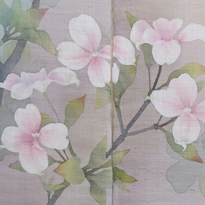 京都 遊彩】和風 のれん・タペストリー・麻生地 / のれん/ 麻のれん