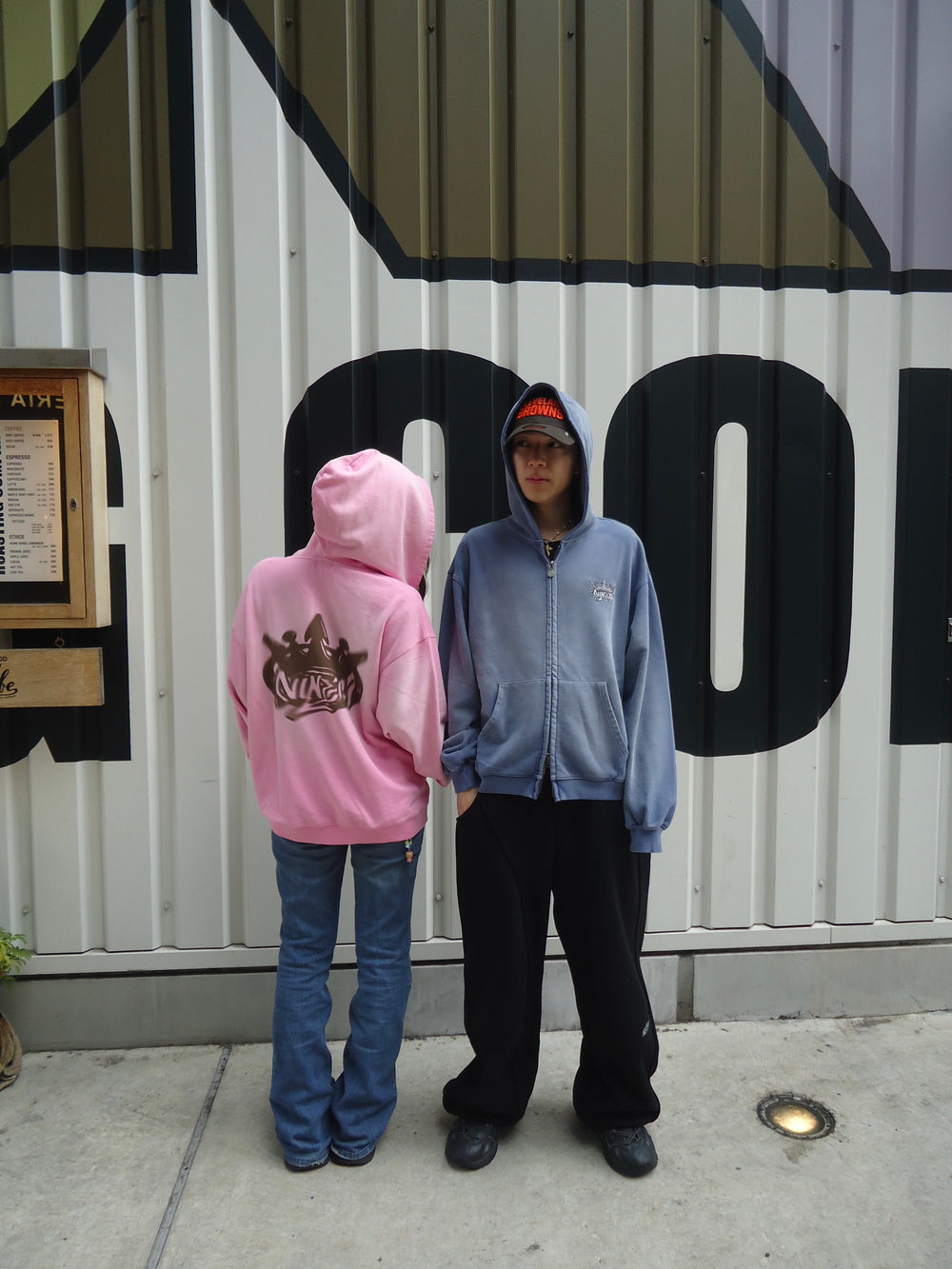 Motion King Logo Pigment Zip Hoodie – YZ