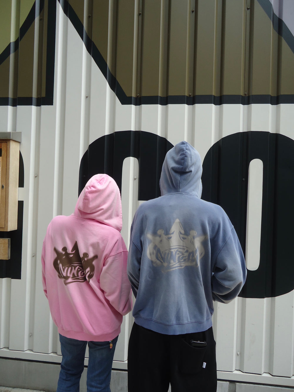 Motion King Logo Pigment Zip Hoodie – YZ