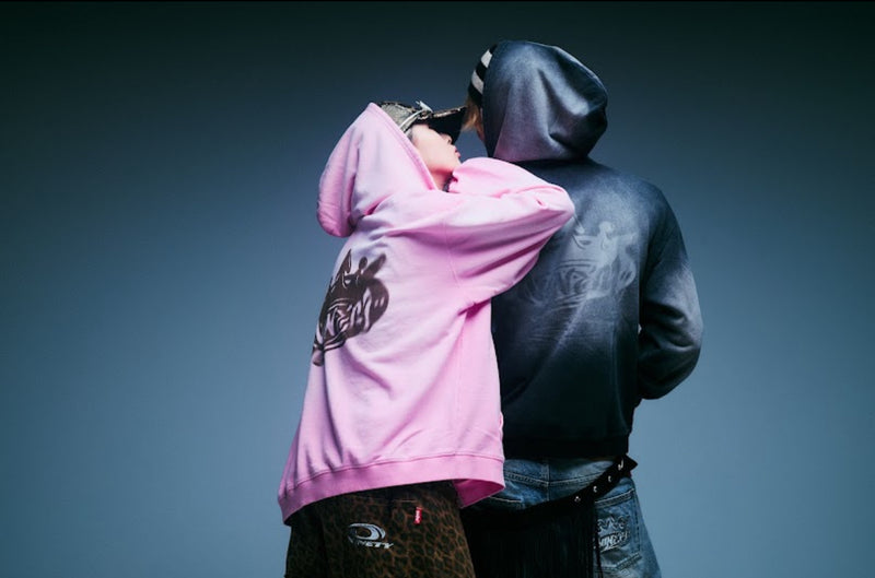 Motion King Logo Pigment Zip Hoodie – YZ