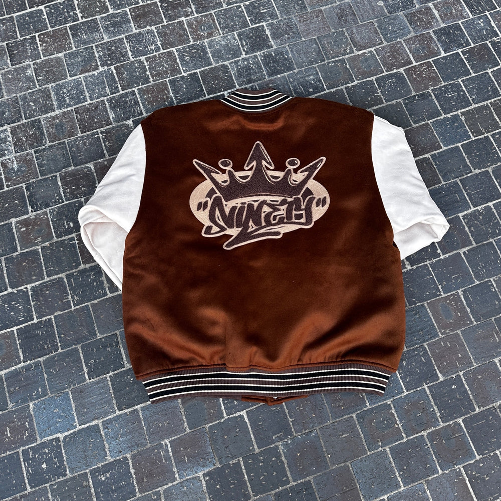 King Logo Classic Stadium Jacket – YZ