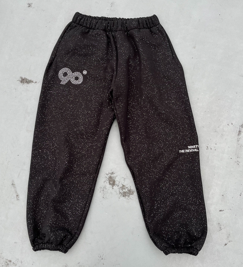 90 Logo Glitter Light Sweat Pants 【9090girl】 – YZ