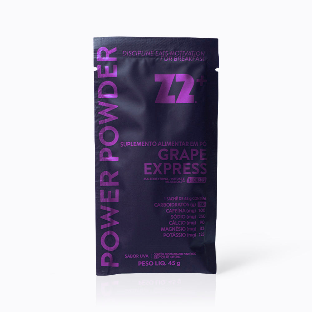 Z2+ Energy Drink Power Powder | Grape Express - Sachê 45g – Z2