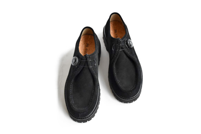 pg ピージー Knock2 ノック2 チロリアンシューズ 黒 ビブラム メンズ