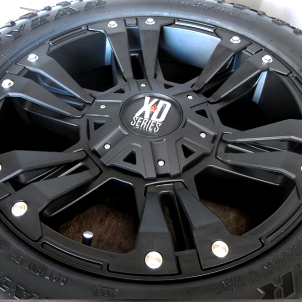 KMC XDシリーズ XD822 モンスター 2 マットブラック | アメ車・輸入車