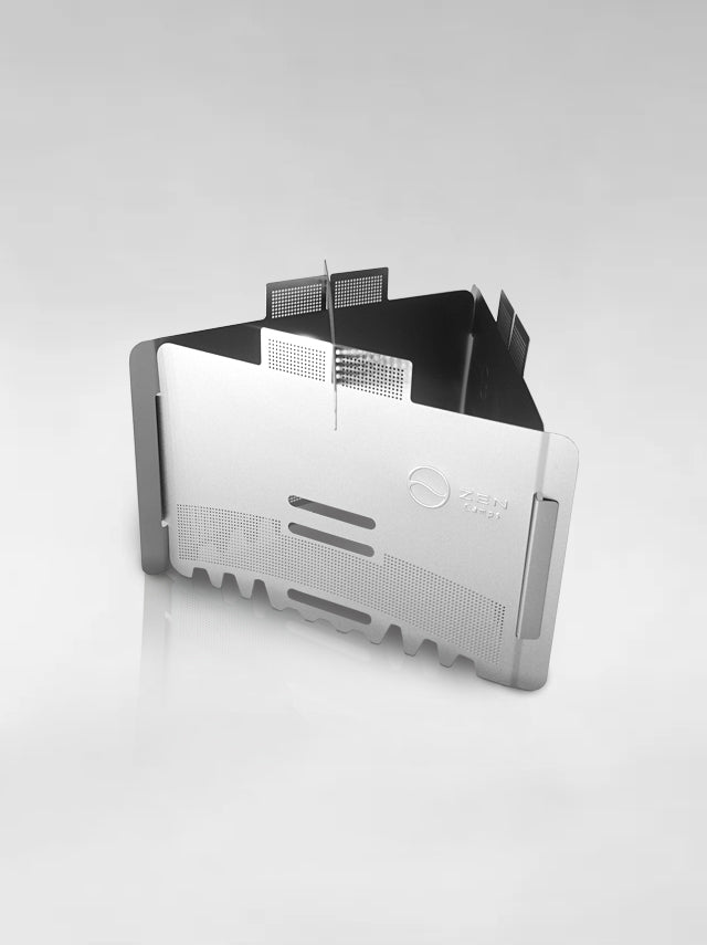 アルコールストーブホルダー（五徳兼風防） – ZEN Camps