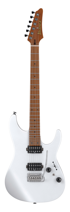 Ibanez AZ2402 Prestige 6-String w/Case - Pearl White Flat for Sale