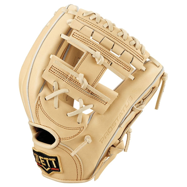 ZETT プロステイタス 軟式 内野手用 クロス締め/逆巻き ZETT内野手用