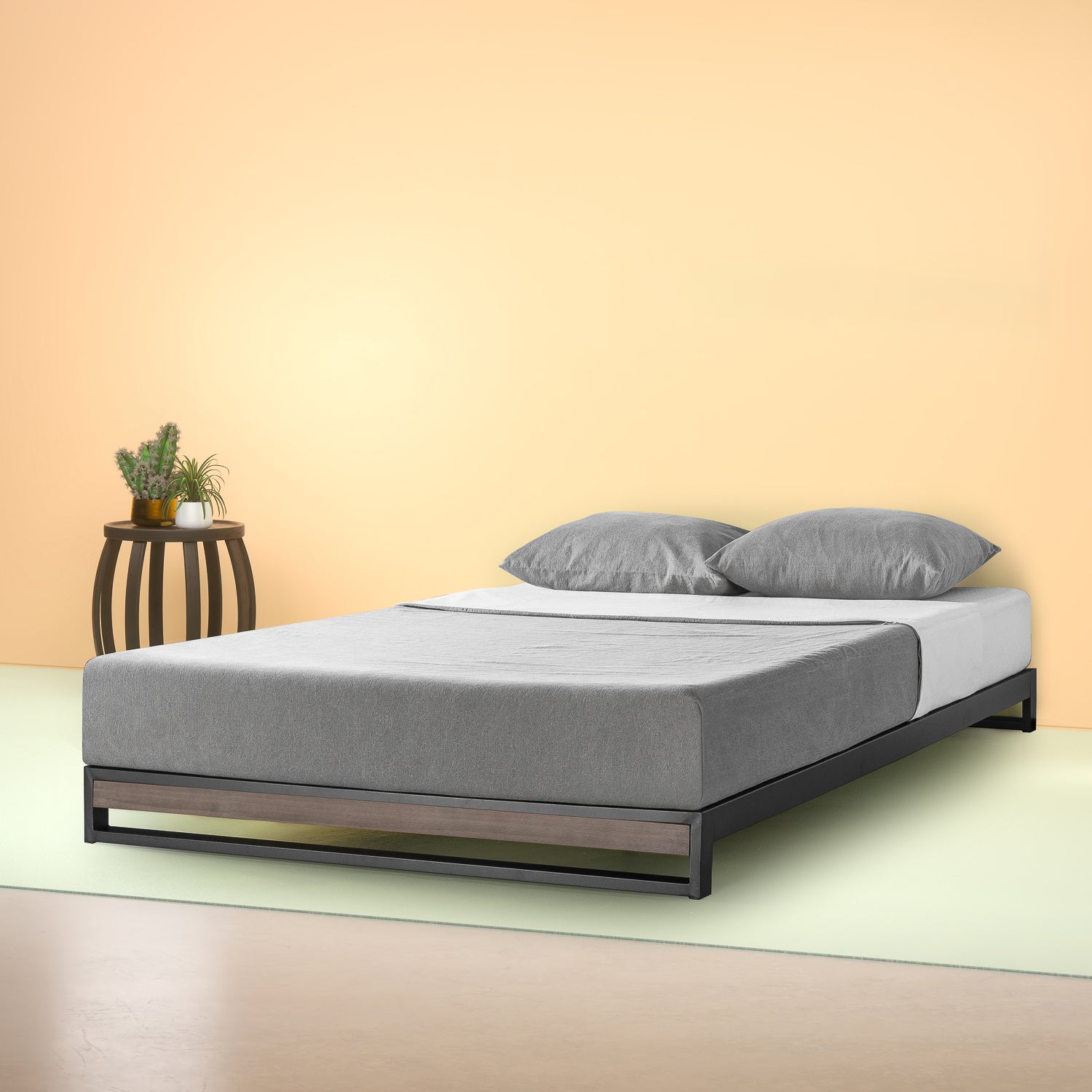 Suzanne パイプ＆ウッドベッドフレーム | 【公式】ZINUS（ジヌス