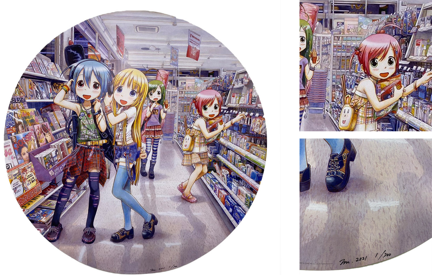 7月10日(土)よりWEBショップにて、Mr. 新作エディションサイン入り