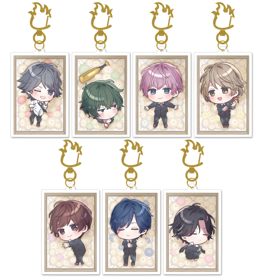 贄の町 AGF2024 アクリルキーホルダー 缶バッジ ブロマイド あすく 日