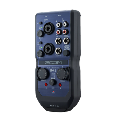 U-44 Handy Audio Interface | ZOOM