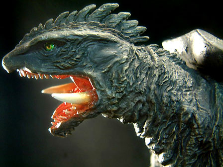 □海洋堂 酒井ゆうじ原型 ガメラ3 完成品□