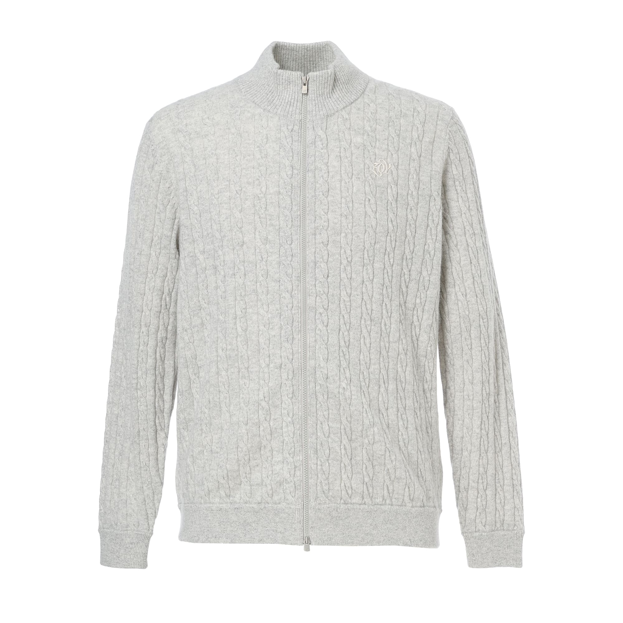 定価47300円込ZOYゴルフメンズ防寒ニットブルゾンM新品タグ ゴルフ用