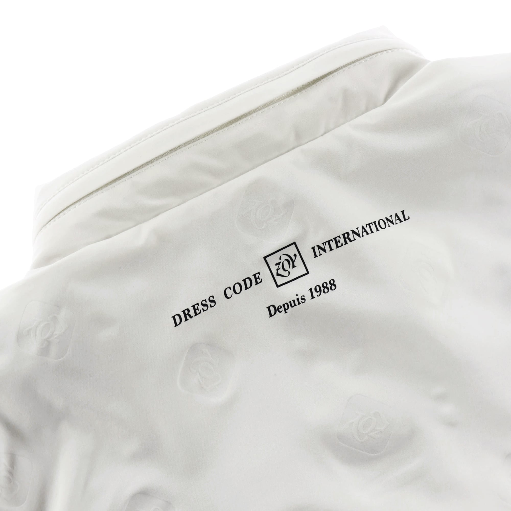 WOMEN ストレッチタフタ アウター ネイビー