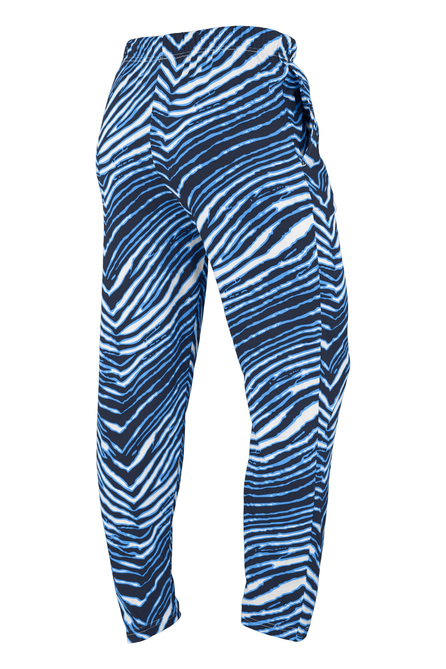 Zubaz NFL Adult Unisex Z88 Zebra Pants, Tennessee Titans For Men and W