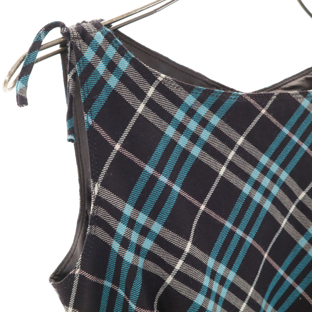 RT-152613BURBERRY BLUE LABEL半袖ミニワンピース バーバリーブルー