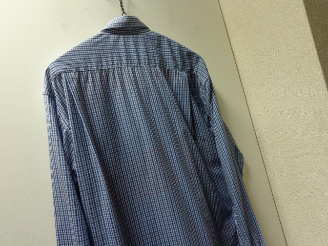 COMME des GARCONS PATCHWORK CHECK PATTERN L/S COTTON SHIRTS（コム