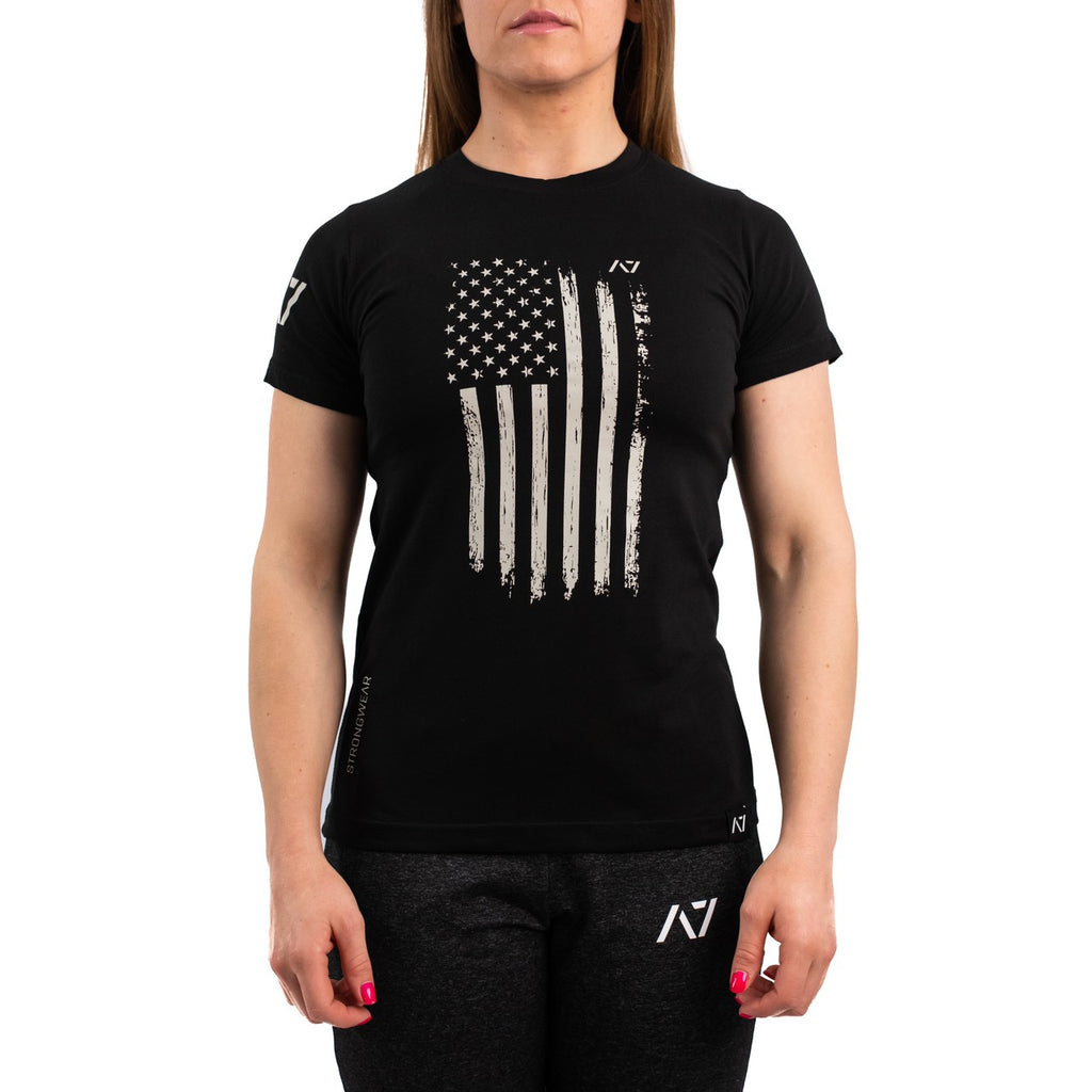 A7 BAR GRIP アメリカ国旗デザイン Tシャツ Lサイズ A7 BAR GRIP