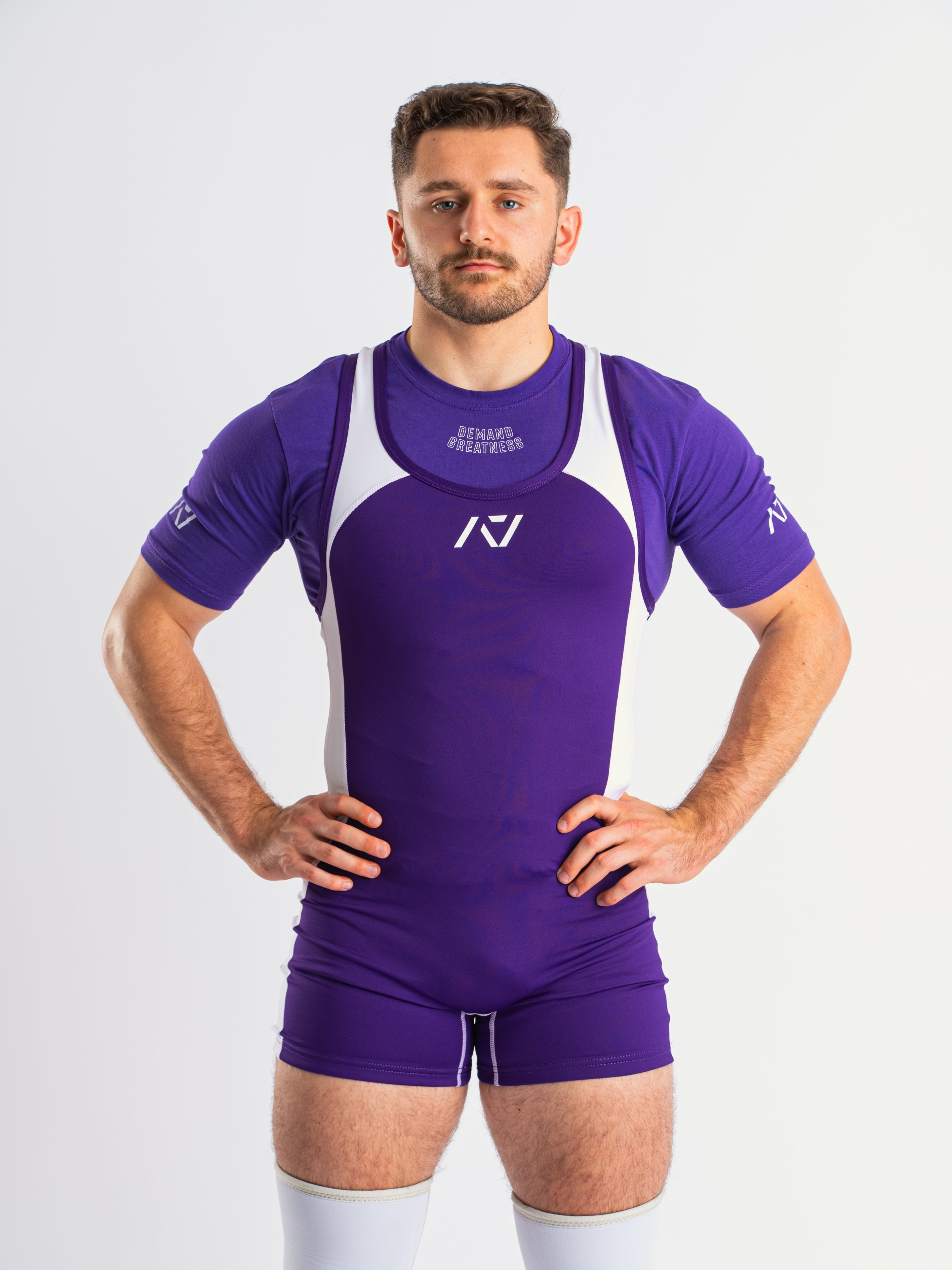 Luno Men's Singlet - Purple | A7 UK shipping to Europe
