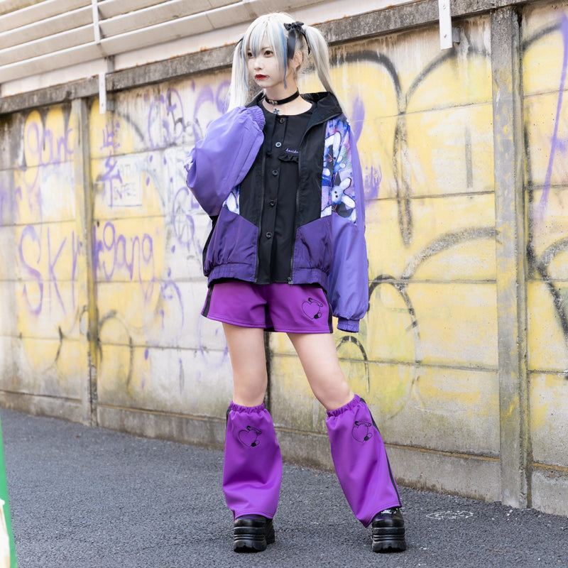 安心 ジャージショートパンツ パープル – ACDC RAG