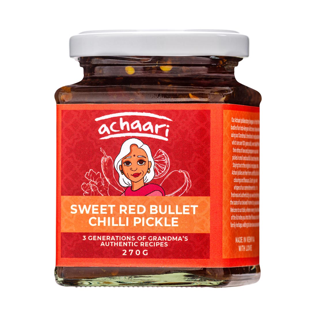 Sweet red bullet chilli pickle – ACHAARI FOODS