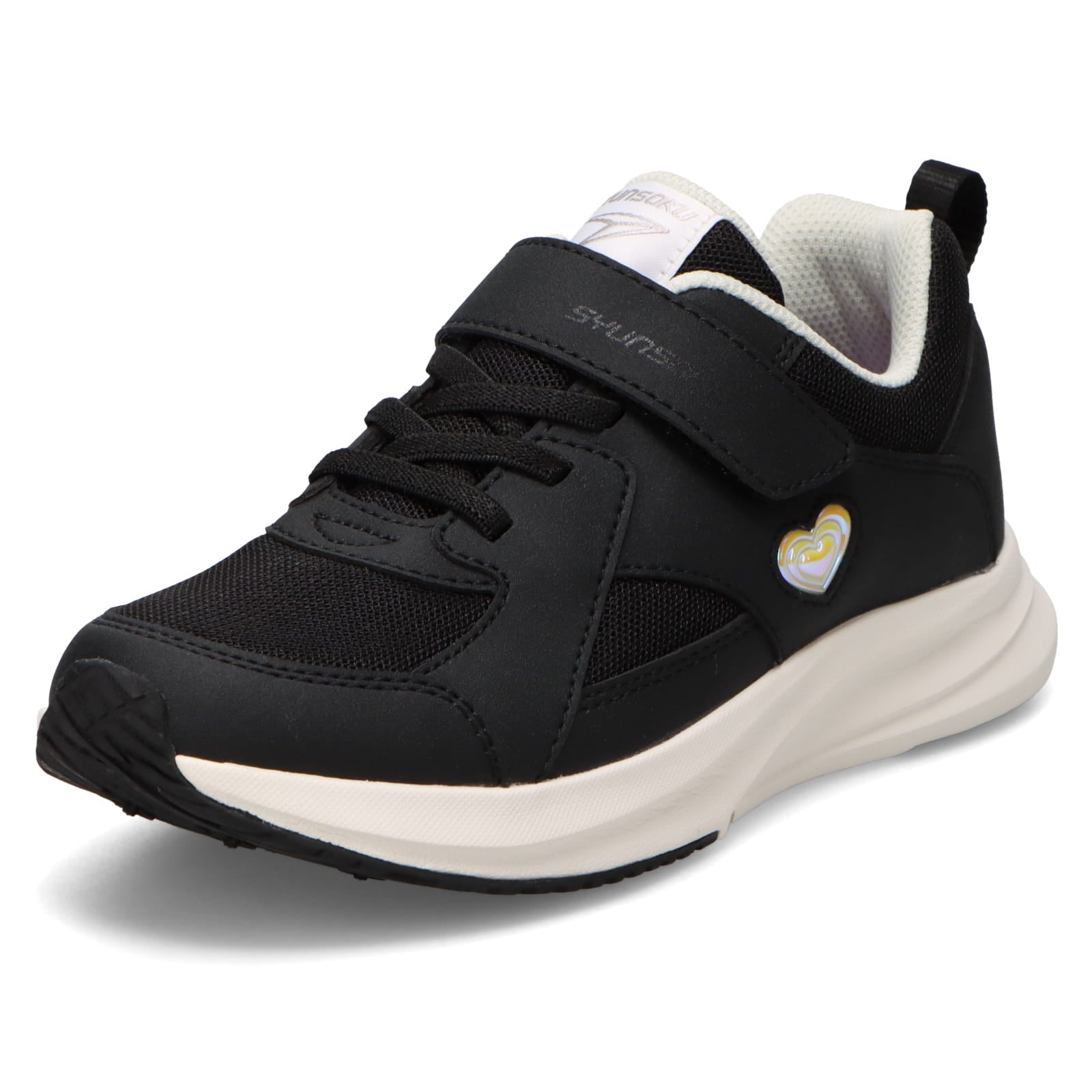 瞬足 LJ-841 黒】速く、可愛く走れる！女の子用3E｜《ブレード