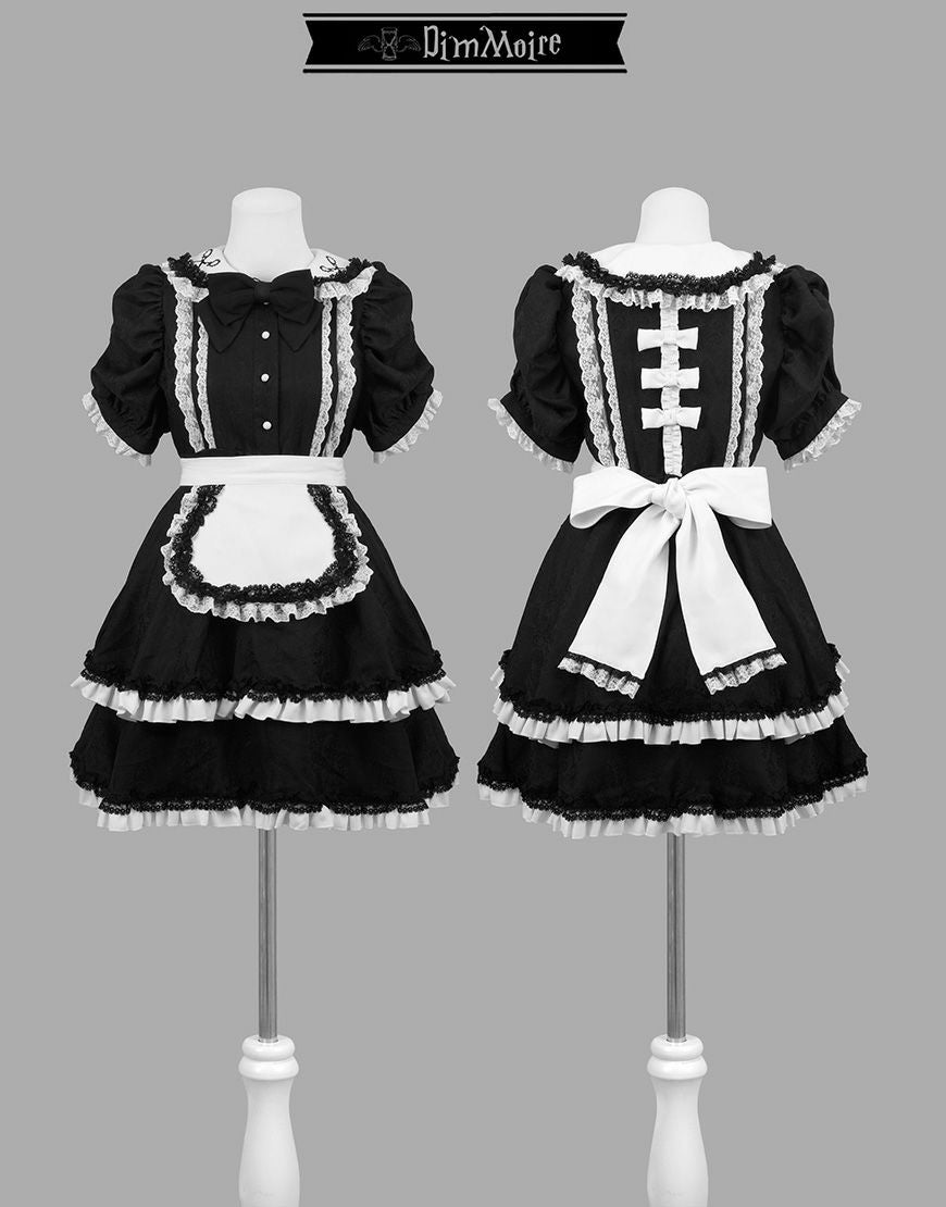 DimMoire【ディムモアール】絶メイドワンピースII/Black
