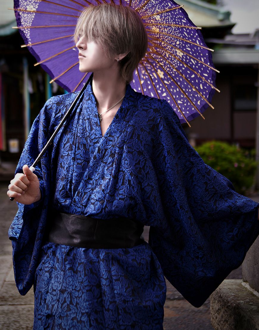 REFLEM【レフレム】2wayセパレート総柄浴衣5点SET(羽織・キャミ