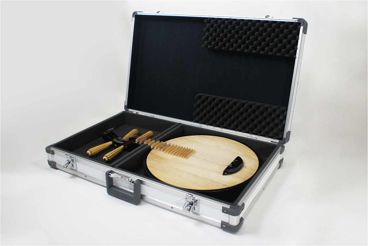 木製 月琴4弦 ケース付き 調弦説明書 【公式通販】
