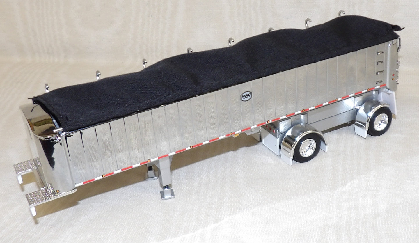 T171 1/64 MAC Coal End Dump Spread-Axle Trailer - No Box | Action Toys