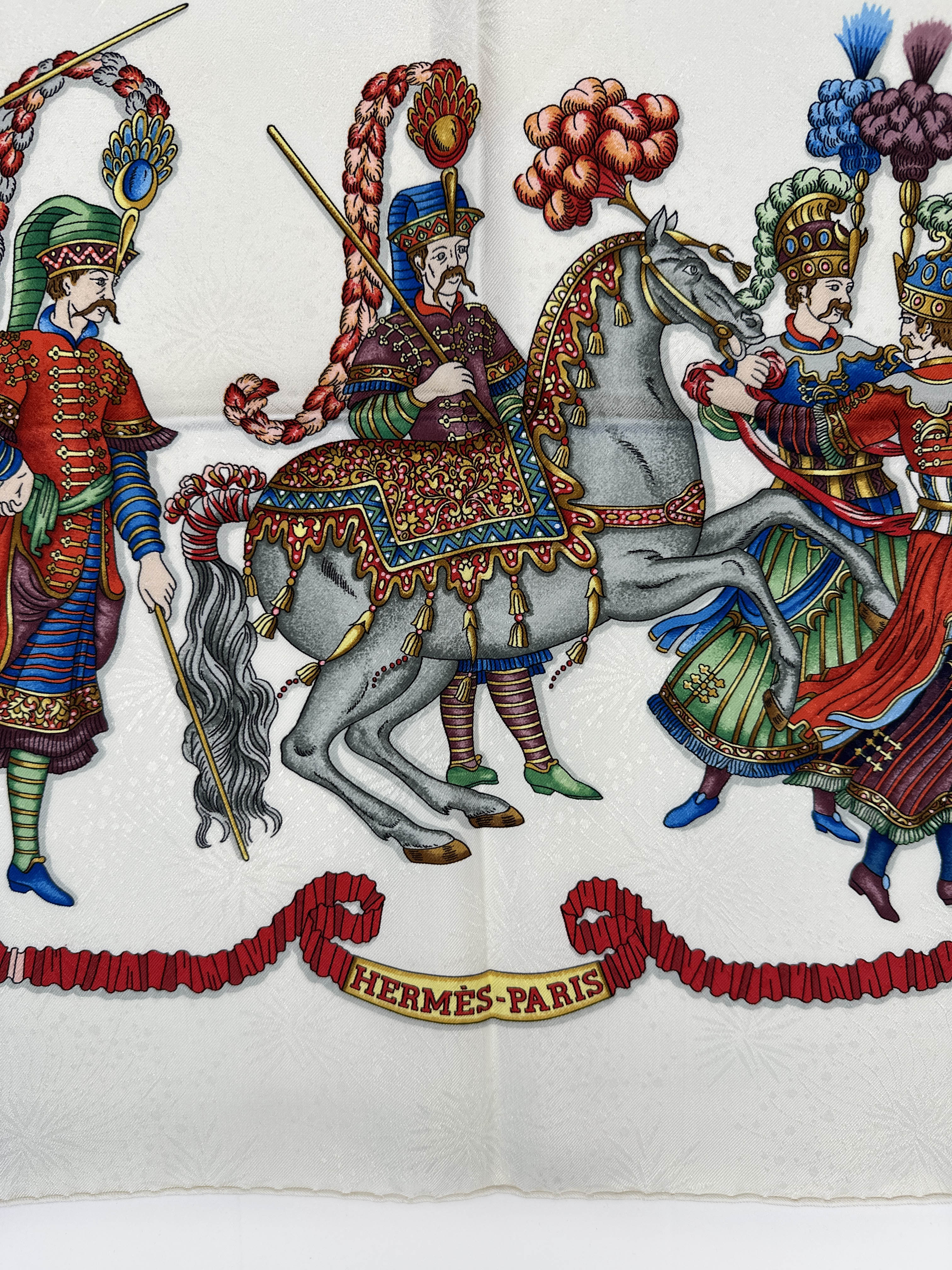 Hermès Les Fêtes du Roi Soleil Jacquard 90