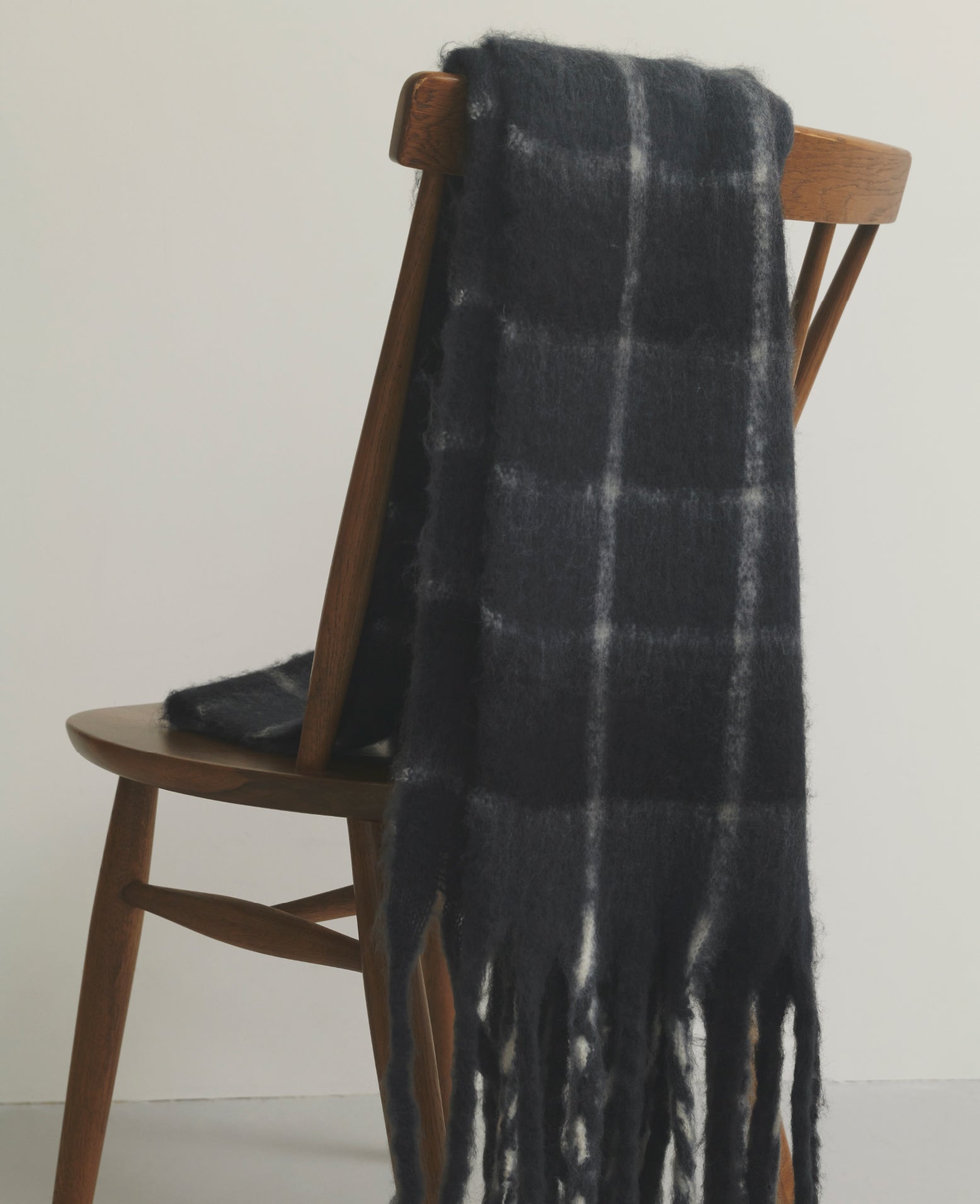 ABYTS カシミヤマフラー ブラック