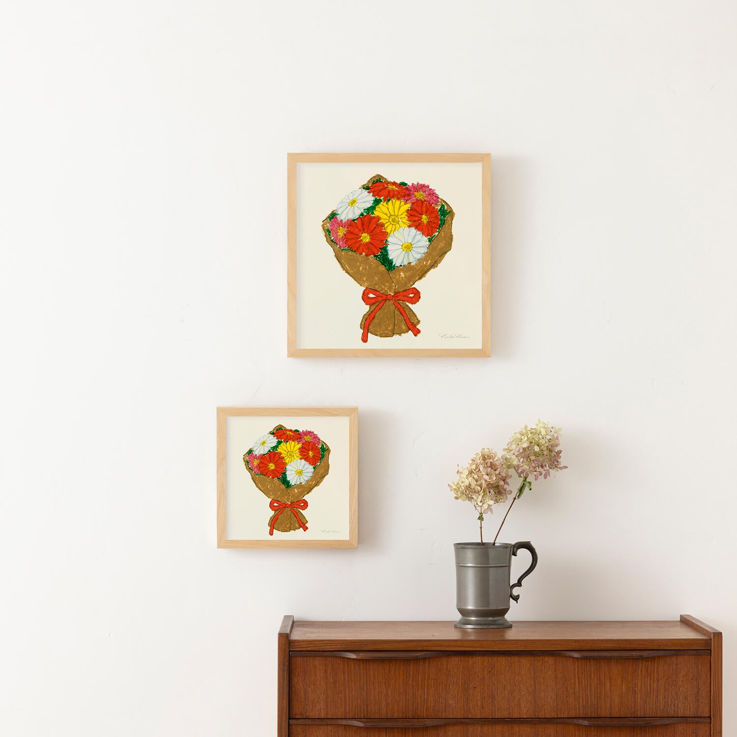 アートポスター | ガーベラのブーケ – a good view