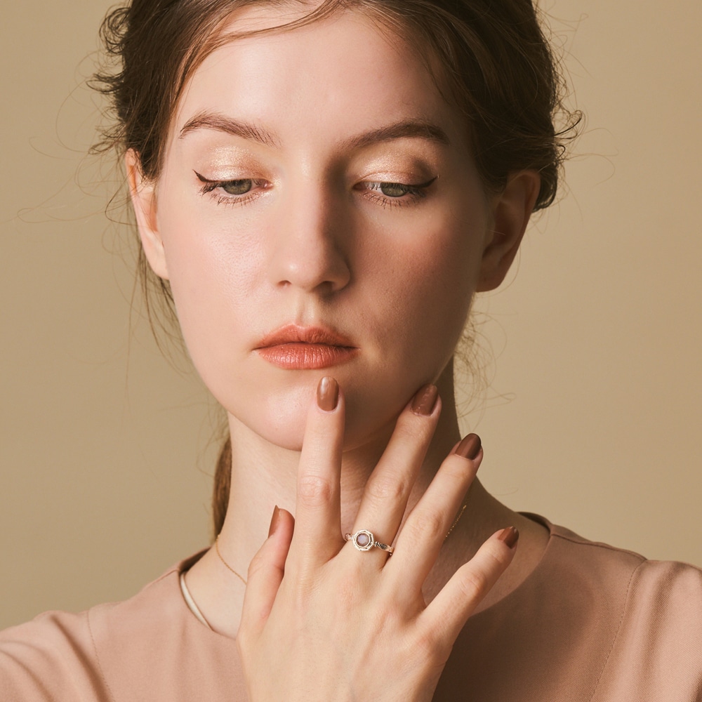 シルバーラブラドライト／クォーツリング｜リング｜アガット 公式