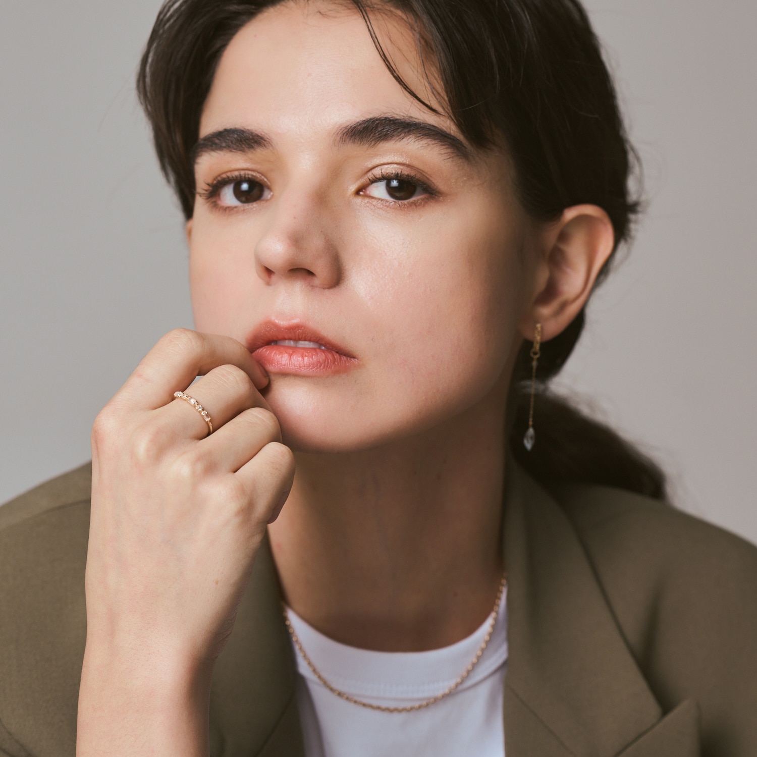 K5ラブラドライト／クォーツリング｜リング｜アガット 公式オンライン