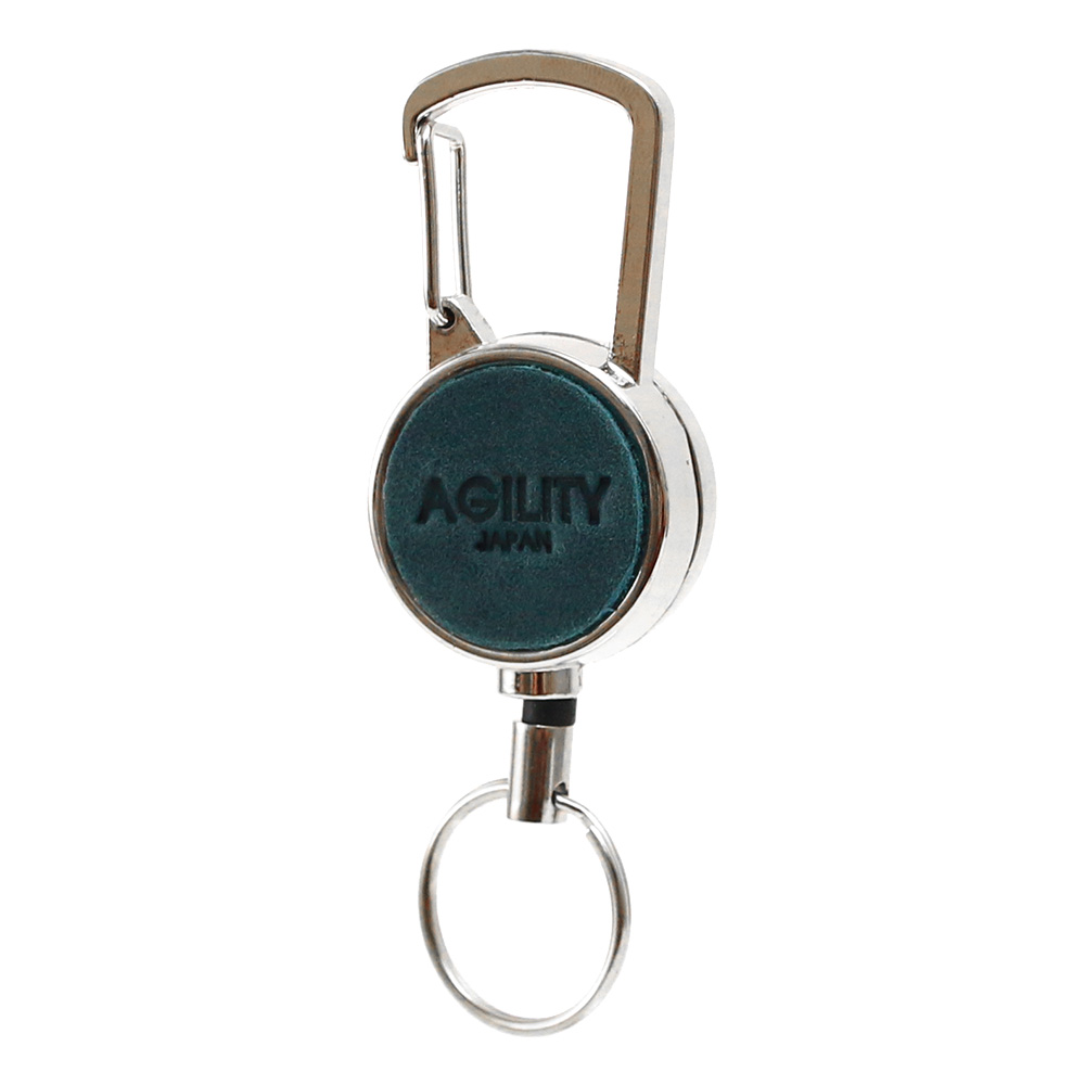 カラビナリールホルダー』(全6色)モストロ/ワンポイントがお洒落な