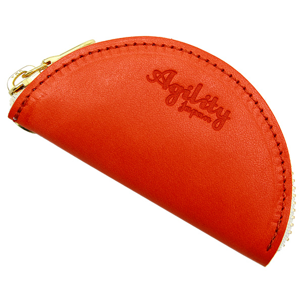 ドゥミ』(全7色)ロロマ/半月型フォルムのシンプルな キーケース付き