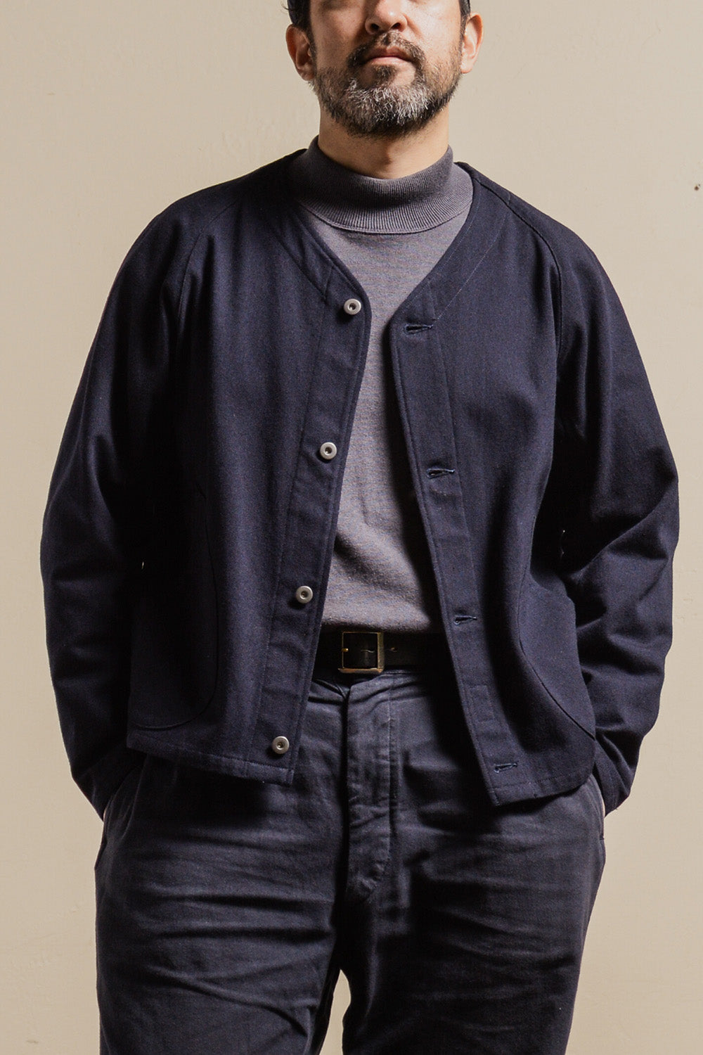 ACV-LN02CW COTTON WOOL SHORT LINER COAT – ADDICT CLOTHES