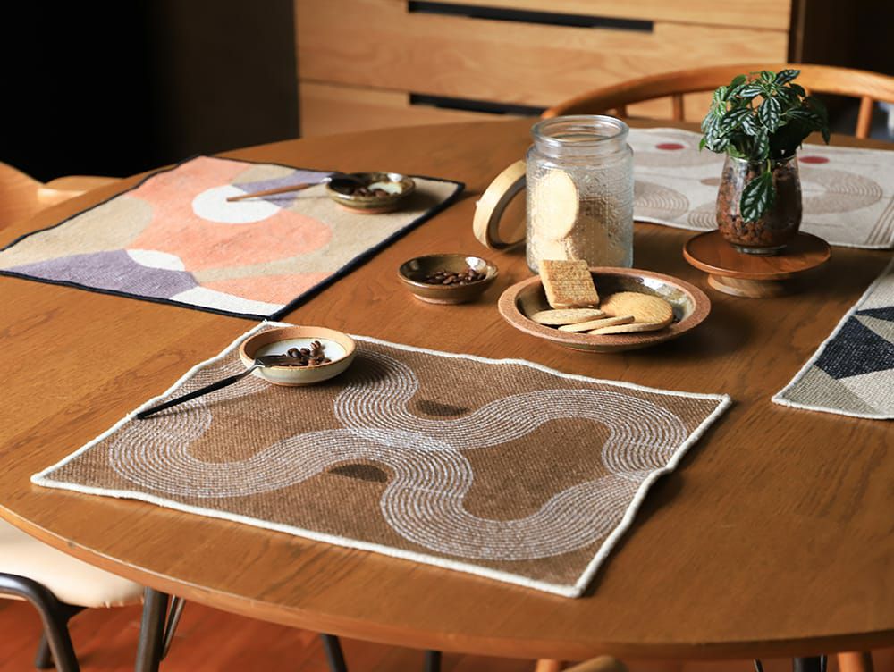ランチョンマット 布 北欧 おしゃれ 洗える かわいい シンプル