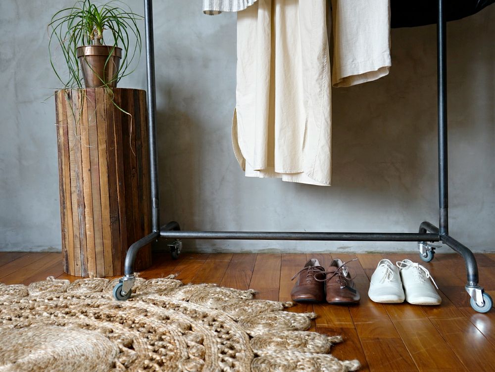 送料無料】アイアン ハンギングスタンド S - a.depeche(アデペシュ)