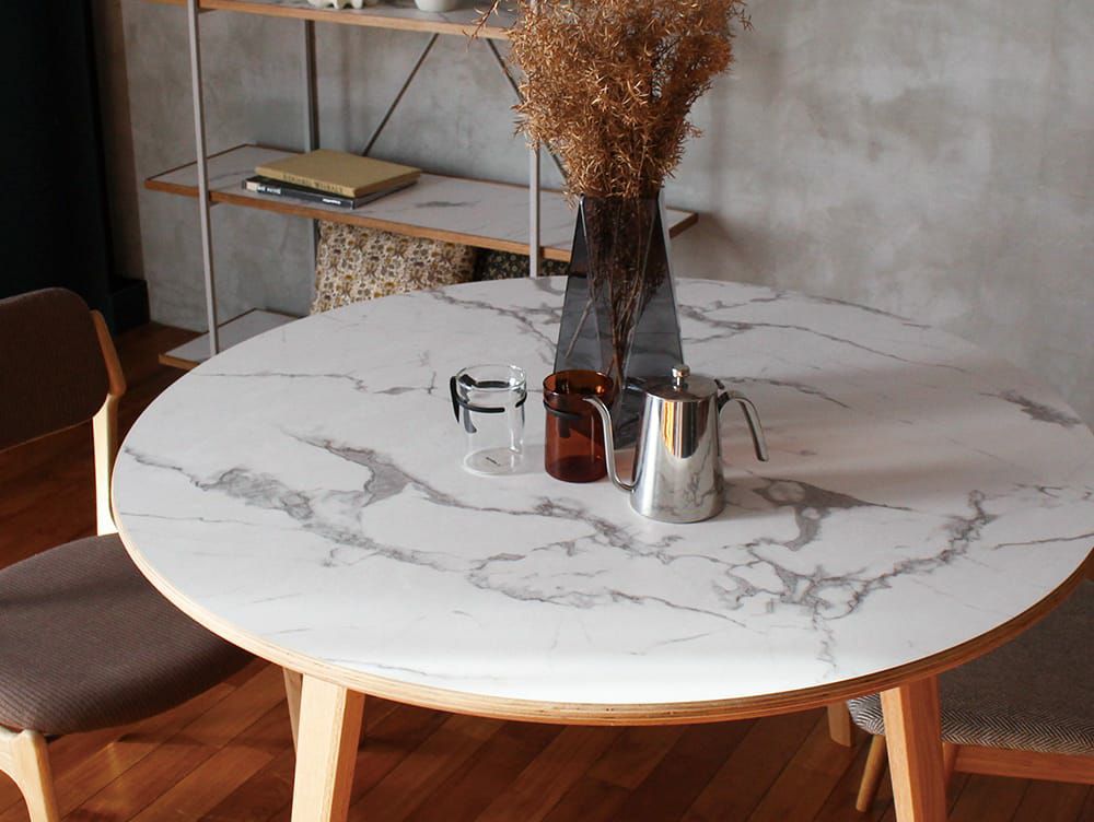 送料無料】キャンティ ラウンドテーブル 1200 - a.depeche(アデペシュ)