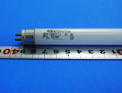 通販 | 東芝 FL8D 昼光色 蛍光ランプ（8形直管蛍光灯 スタータ形